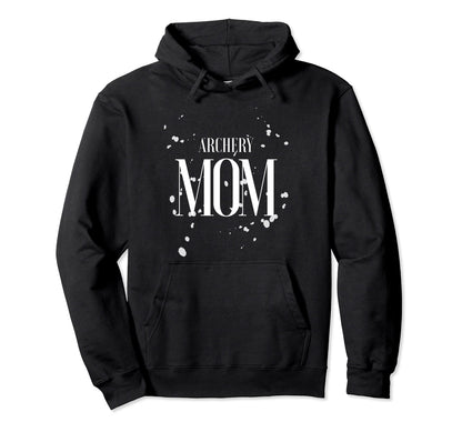 Archery Mom Bow Arrow Game Day Team Hoodie - Custom Art Print for Adults - T-Shirt, Sweatshirt, Hoodie