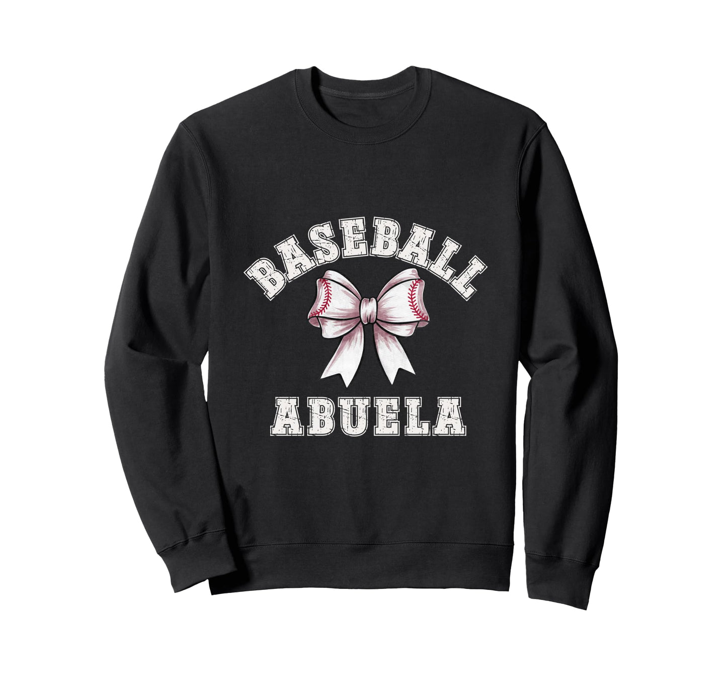 Coquette Baseball Abuela Bow Game Sweatshirt - Unique Graphic for Adults - T-Shirt, Sweatshirt, Hoodie