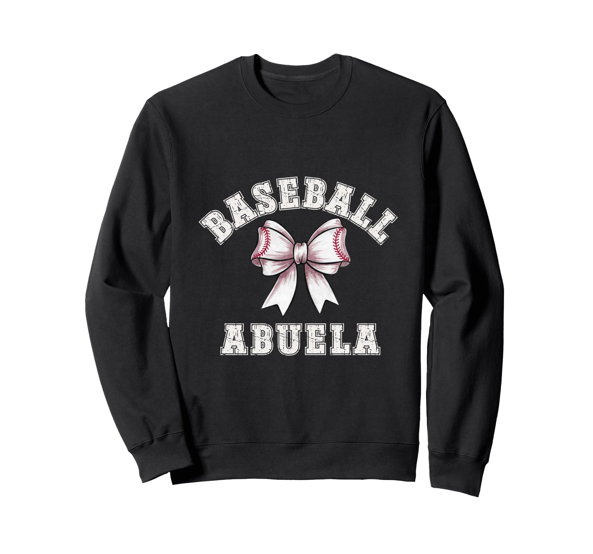 Coquette Baseball Abuela Bow Game Sweatshirt - Unique Graphic for Adults - T-Shirt, Sweatshirt, Hoodie