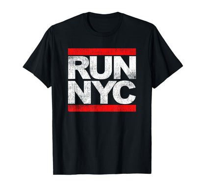 Run Nyc Designer New York City T-Shirt - Fun Novelty Design Unisex - T-Shirt, Sweatshirt, Hoodie