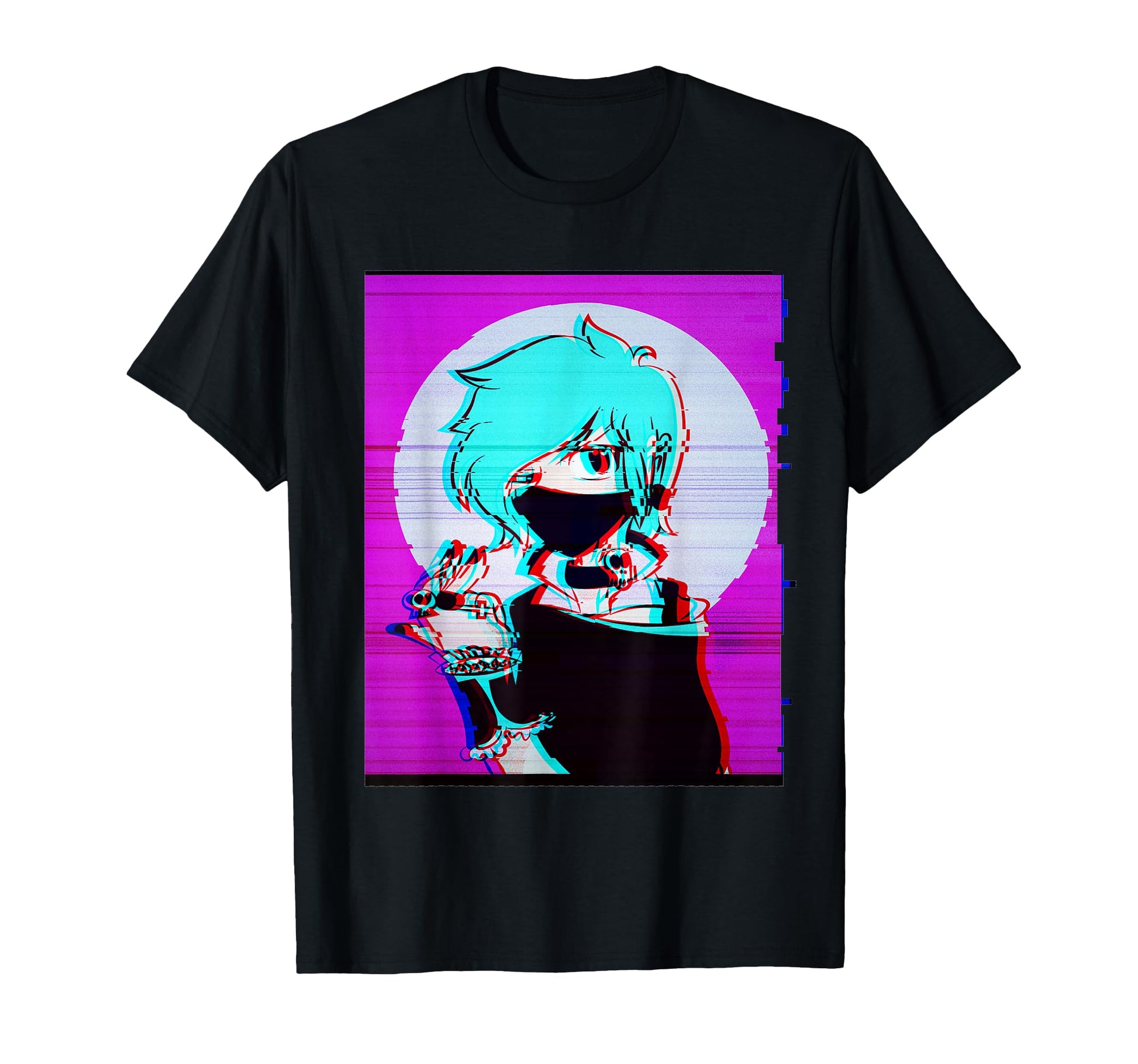 Aesthetic Anime Pastel Goth T-Shirt - Aesthetic Graphic for Adults - T-Shirt, Sweatshirt, Hoodie