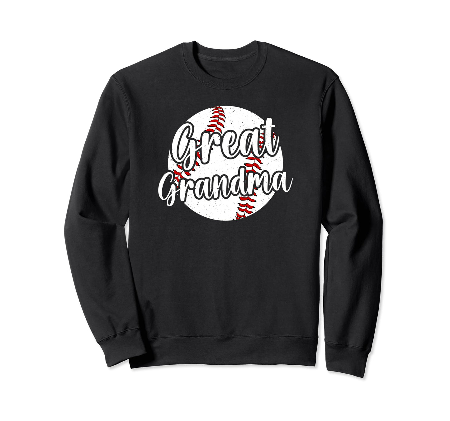 Baseball Great Grandma Baseball Sweatshirt - Graphic Print Men Women - T-Shirt, Sweatshirt, Hoodie