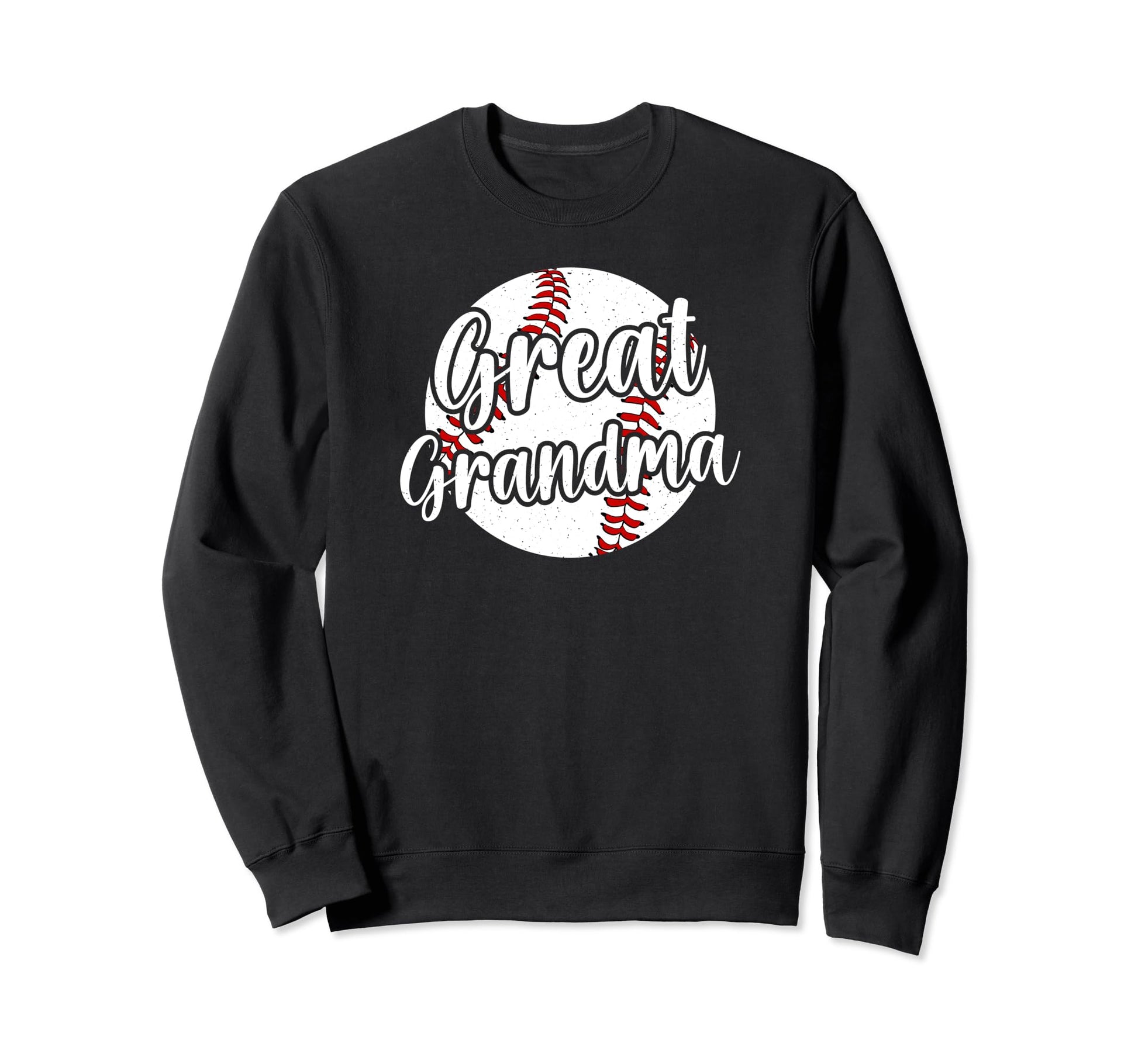 Baseball Great Grandma Baseball Sweatshirt - Graphic Print Men Women - T-Shirt, Sweatshirt, Hoodie