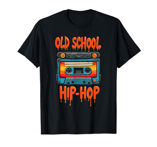Fun Old School Hiphop Cassette T-Shirt - Streetwear Style Men Women - T-Shirt, Sweatshirt, Hoodie
