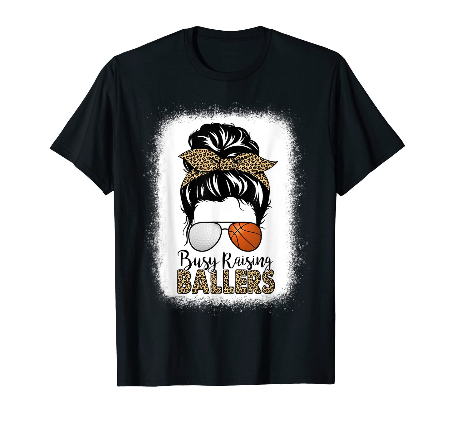 Busy Raising Ballers Golf And Basketball T-Shirt - Custom Art Print Unisex - T-Shirt, Sweatshirt, Hoodie