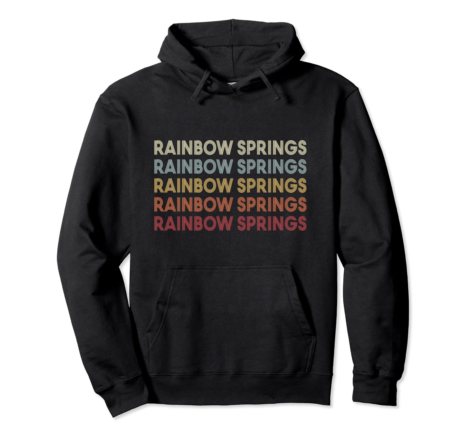 Rainbow Springs Florida Rainbow Springs Fl Hoodie - Novelty Apparel Unisex - T-Shirt, Sweatshirt, Hoodie