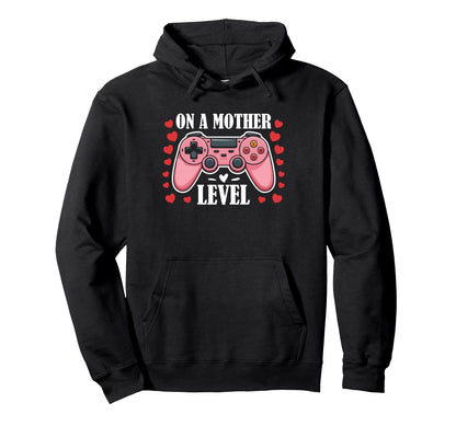 Funny Mothers Day Gamer Mom Mother Hoodie - Casual Everyday Wear Unisex - T-Shirt, Sweatshirt, Hoodie
