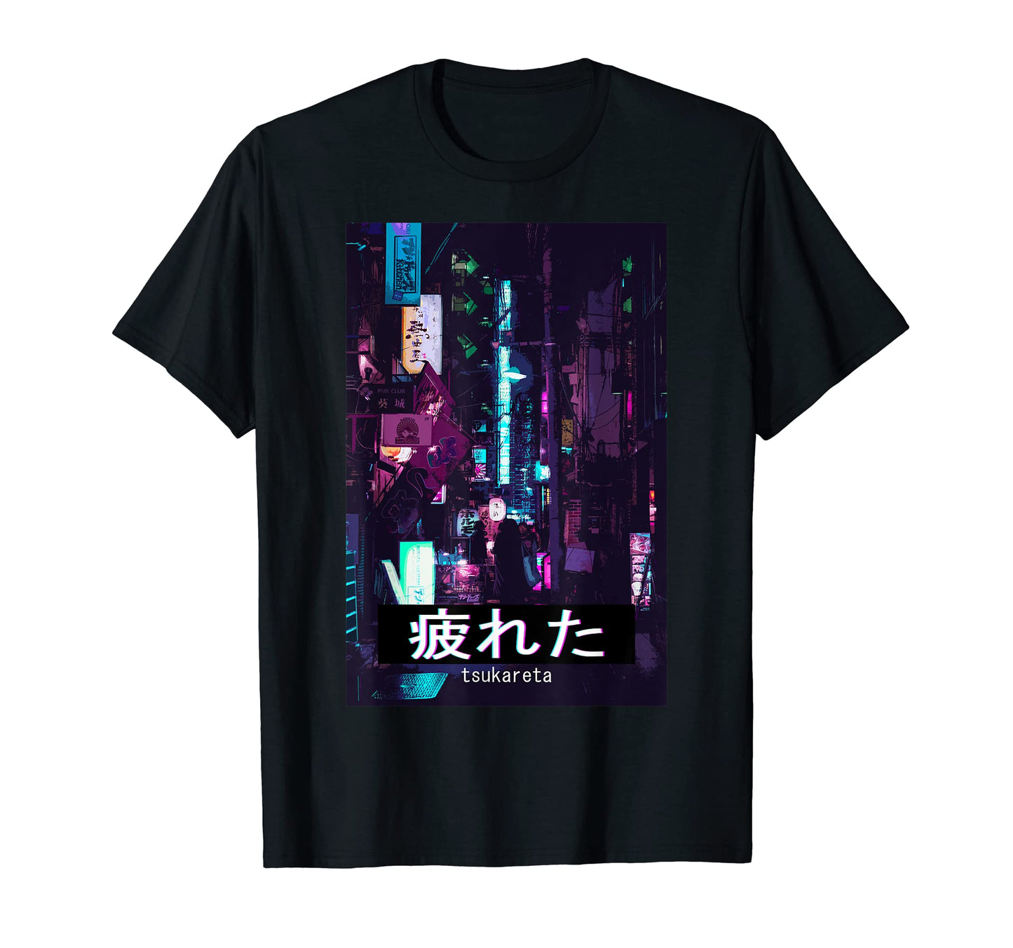 Aesthetic Anime Vaporwave Japan 80S T-Shirt - Aesthetic Graphic for Adults - T-Shirt, Sweatshirt, Hoodie