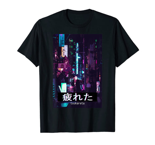 Aesthetic Anime Vaporwave Japan 80S T-Shirt - Aesthetic Graphic for Adults - T-Shirt, Sweatshirt, Hoodie