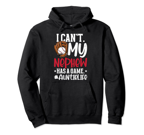 Baseball Auntie Life Baseball Aunt Hoodie - Unique Graphic Men Women - T-Shirt, Sweatshirt, Hoodie