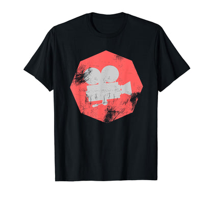 Camera Director Editor Filmmaker T-Shirt - Streetwear Style for Adults - T-Shirt, Sweatshirt, Hoodie