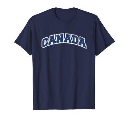 Canada Varsity T-Shirt - Novelty Apparel Unisex - T-Shirt, Sweatshirt, Hoodie