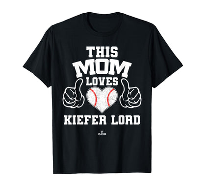 This Mom Loves Kiefer Lord Prospect T-Shirt - Novelty Apparel for Adults - T-Shirt, Sweatshirt, Hoodie