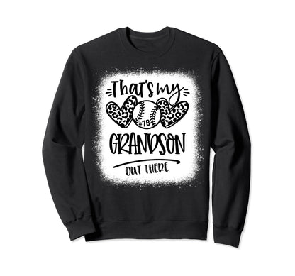 Thats My Grandson Out There Number 78 Sweatshirt - Trendy Graphic Unisex - T-Shirt, Sweatshirt, Hoodie