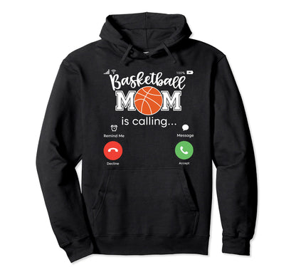 Mother Game Day Basket Ball Mama Sport Hoodie - Novelty Apparel for Adults - T-Shirt, Sweatshirt, Hoodie