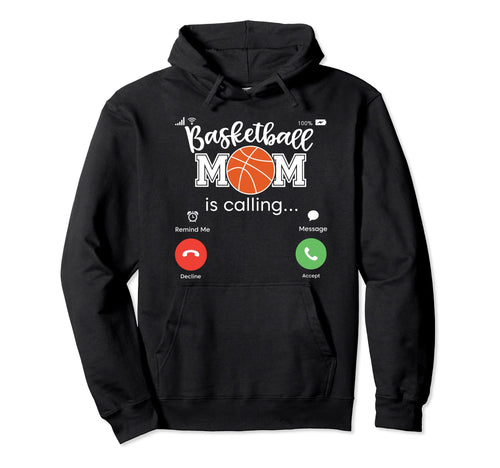 Mother Game Day Basket Ball Mama Sport Hoodie - Novelty Apparel for Adults - T-Shirt, Sweatshirt, Hoodie