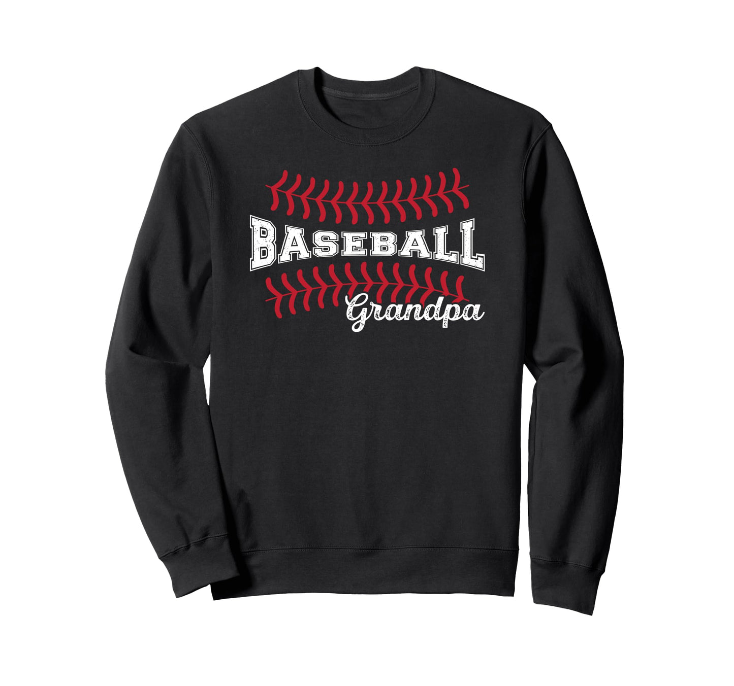 Baseball Grandpa Baseball Player Sweatshirt - Graphic Print for Adults - T-Shirt, Sweatshirt, Hoodie