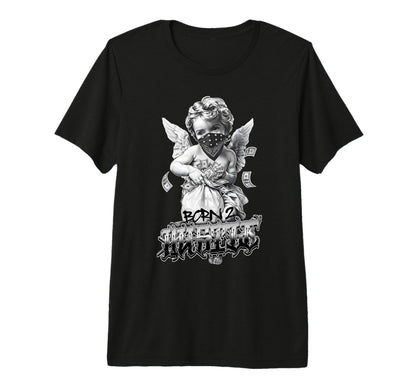 Born To Hustle Tattoo Art Chicano T-Shirt - Streetwear Style for Adults - T-Shirt, Sweatshirt, Hoodie