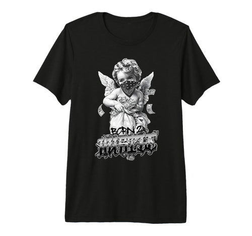 Born To Hustle Tattoo Art Chicano T-Shirt - Streetwear Style for Adults - T-Shirt, Sweatshirt, Hoodie