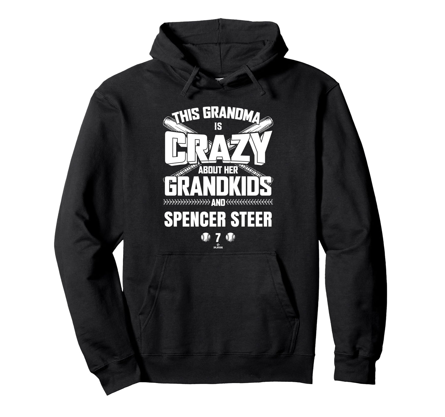 Grandma Crazy Spencer Steer Hoodie - Fun Novelty Design Men Women - T-Shirt, Sweatshirt, Hoodie