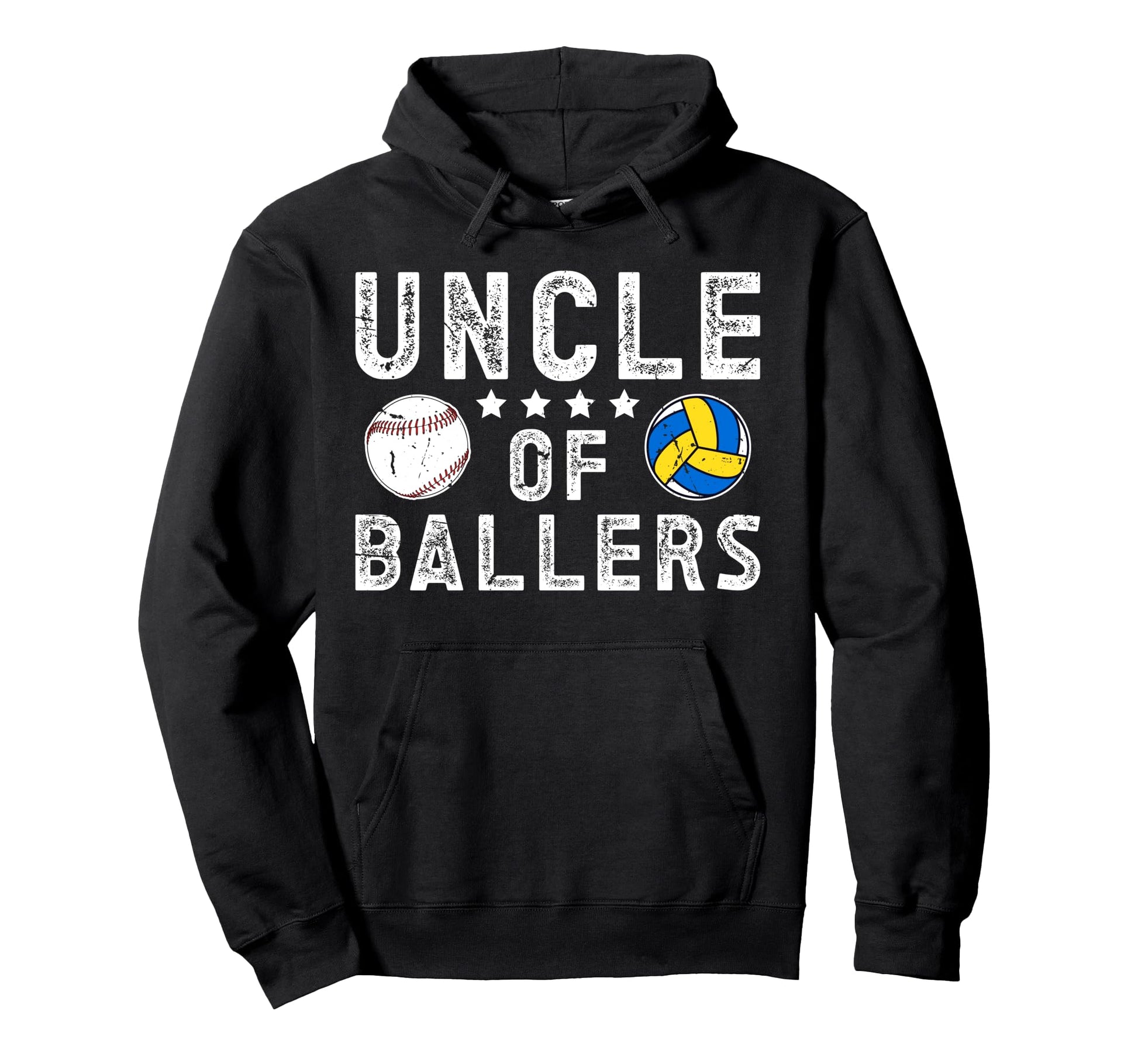 Uncle Ballers Proud Baseball Hoodie - Aesthetic Graphic Men Women - T-Shirt, Sweatshirt, Hoodie