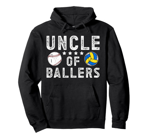 Uncle Ballers Proud Baseball Hoodie - Aesthetic Graphic Men Women - T-Shirt, Sweatshirt, Hoodie