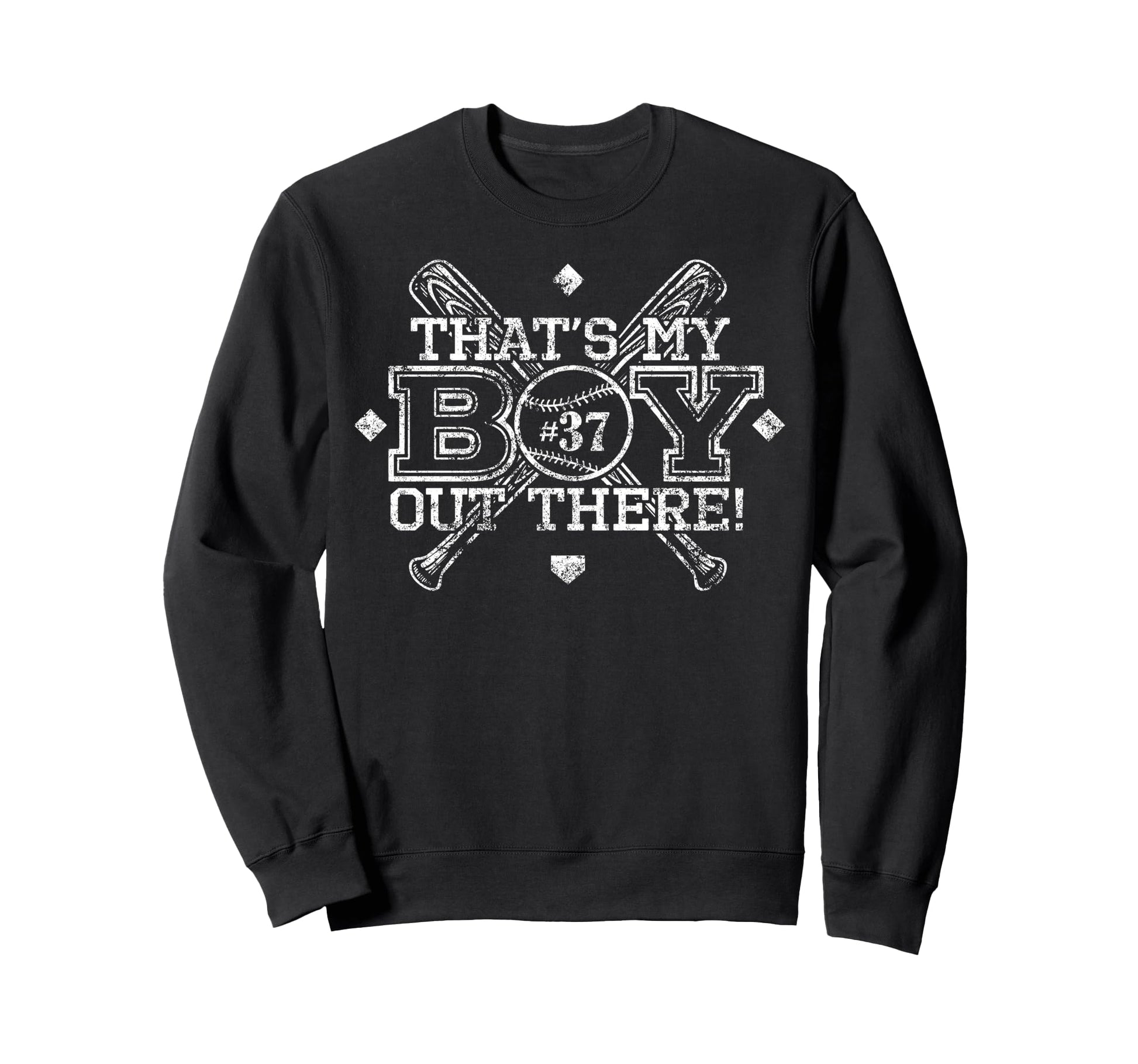 Baseball Mom Dad Thats My Proud Sweatshirt - Aesthetic Graphic for Adults - T-Shirt, Sweatshirt, Hoodie