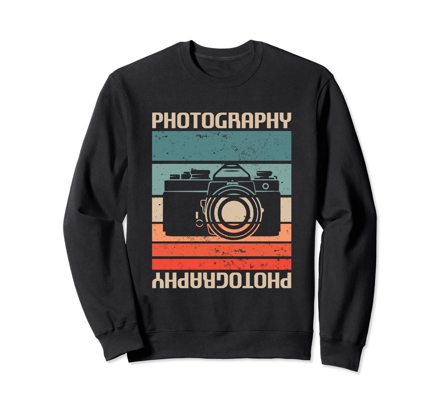 Photography Camera Photographer Sweatshirt - Custom Art Print for Adults - T-Shirt, Sweatshirt, Hoodie