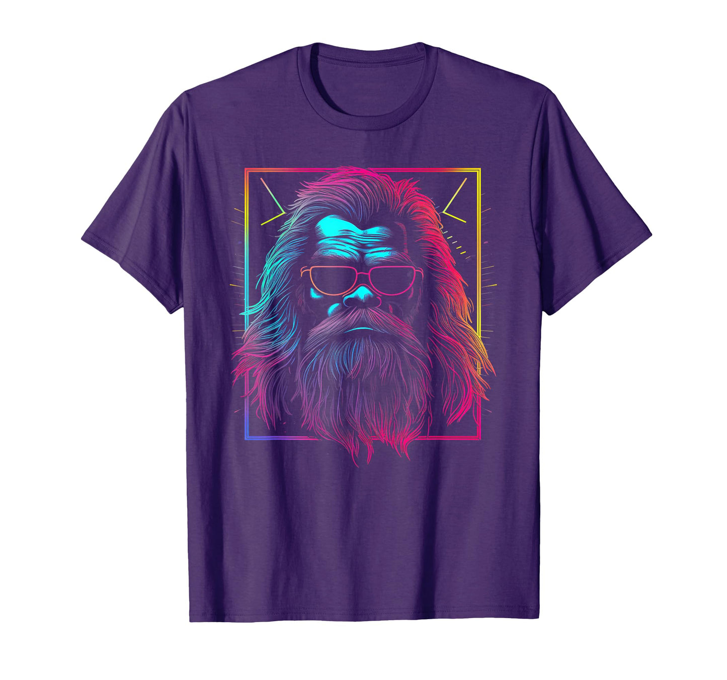 Bigfoot Sasquatch Vaporwave Retrowave T-Shirt - Streetwear Style Men Women - T-Shirt, Sweatshirt, Hoodie