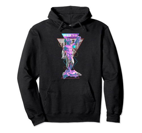 Perseus And Medusa Vaporwave Aesthetic Hoodie - Graphic Print Men Women - T-Shirt, Sweatshirt, Hoodie