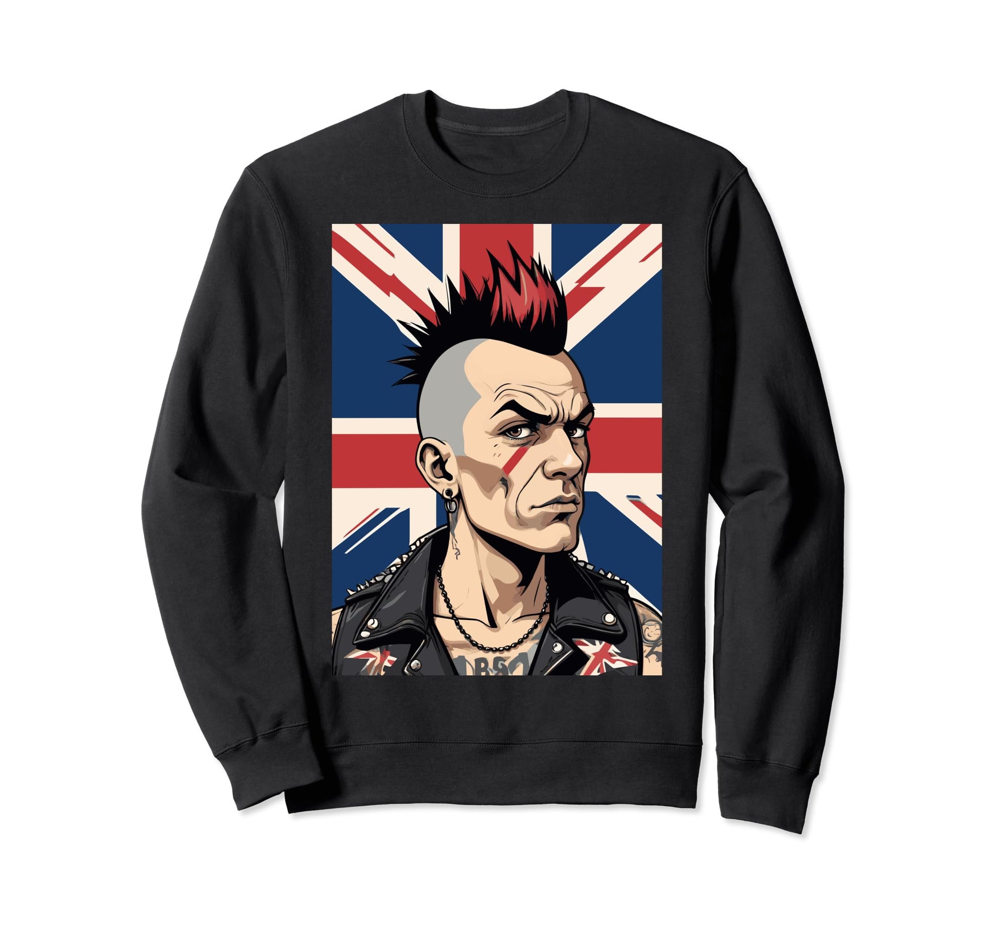 Punk Rock Alternative Grunge Diy Sweatshirt - Streetwear Style Men Women - T-Shirt, Sweatshirt, Hoodie