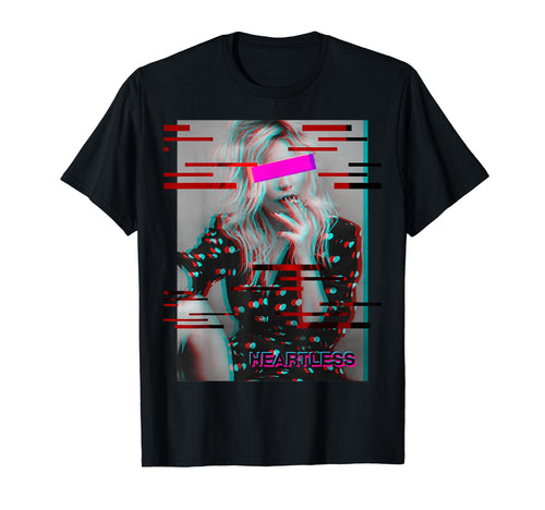 Heatless Antisocial Glitch Aesthetic T-Shirt - Streetwear Style Unisex - T-Shirt, Sweatshirt, Hoodie