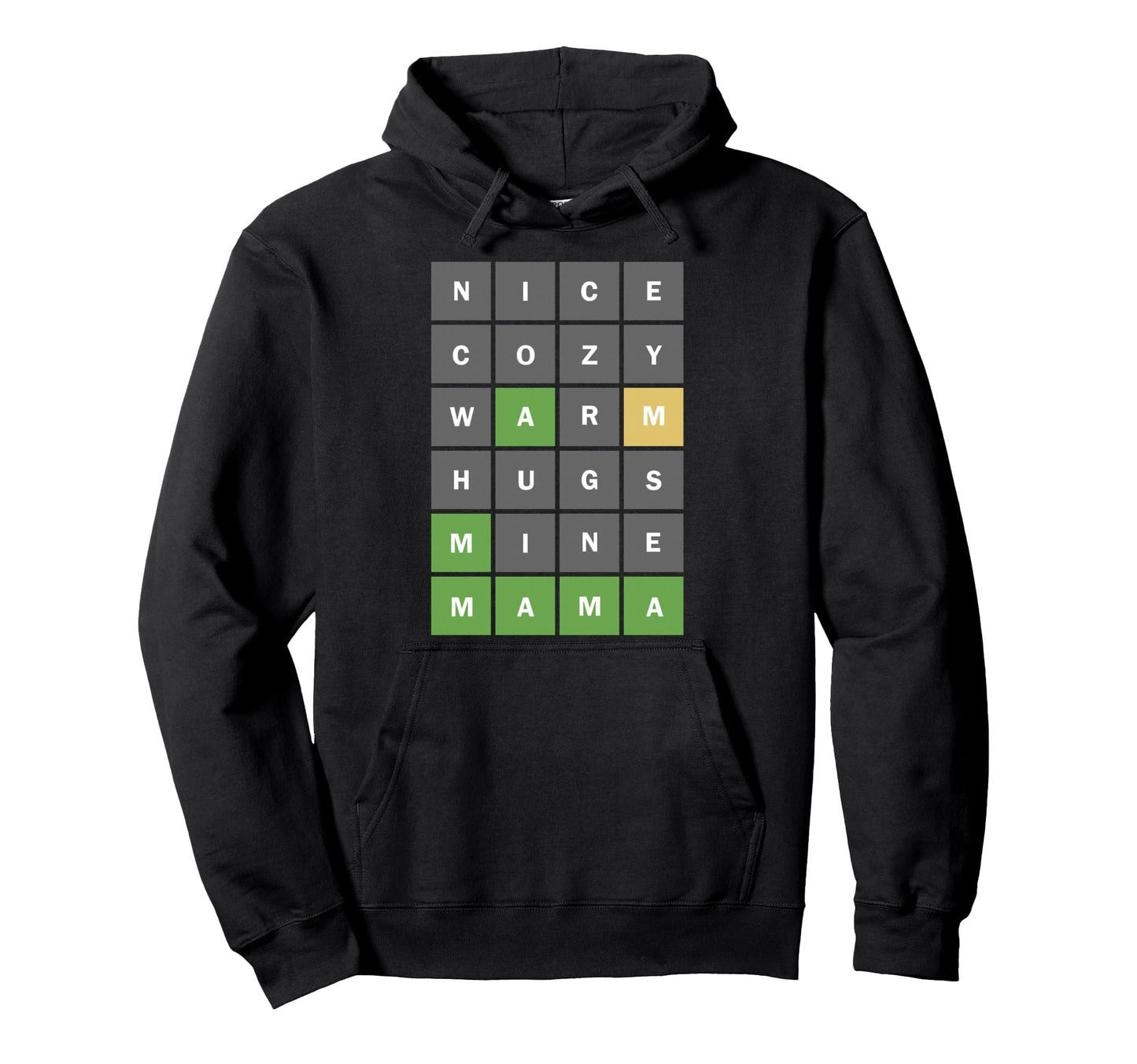 Cross Word Puzzle Game Nerdy Hoodie - Casual Everyday Wear for Adults - T-Shirt, Sweatshirt, Hoodie