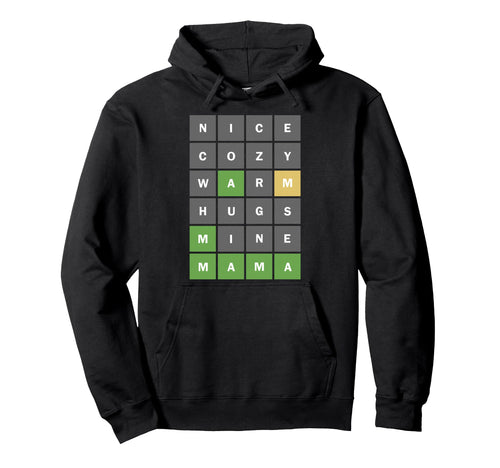 Cross Word Puzzle Game Nerdy Hoodie - Casual Everyday Wear for Adults - T-Shirt, Sweatshirt, Hoodie