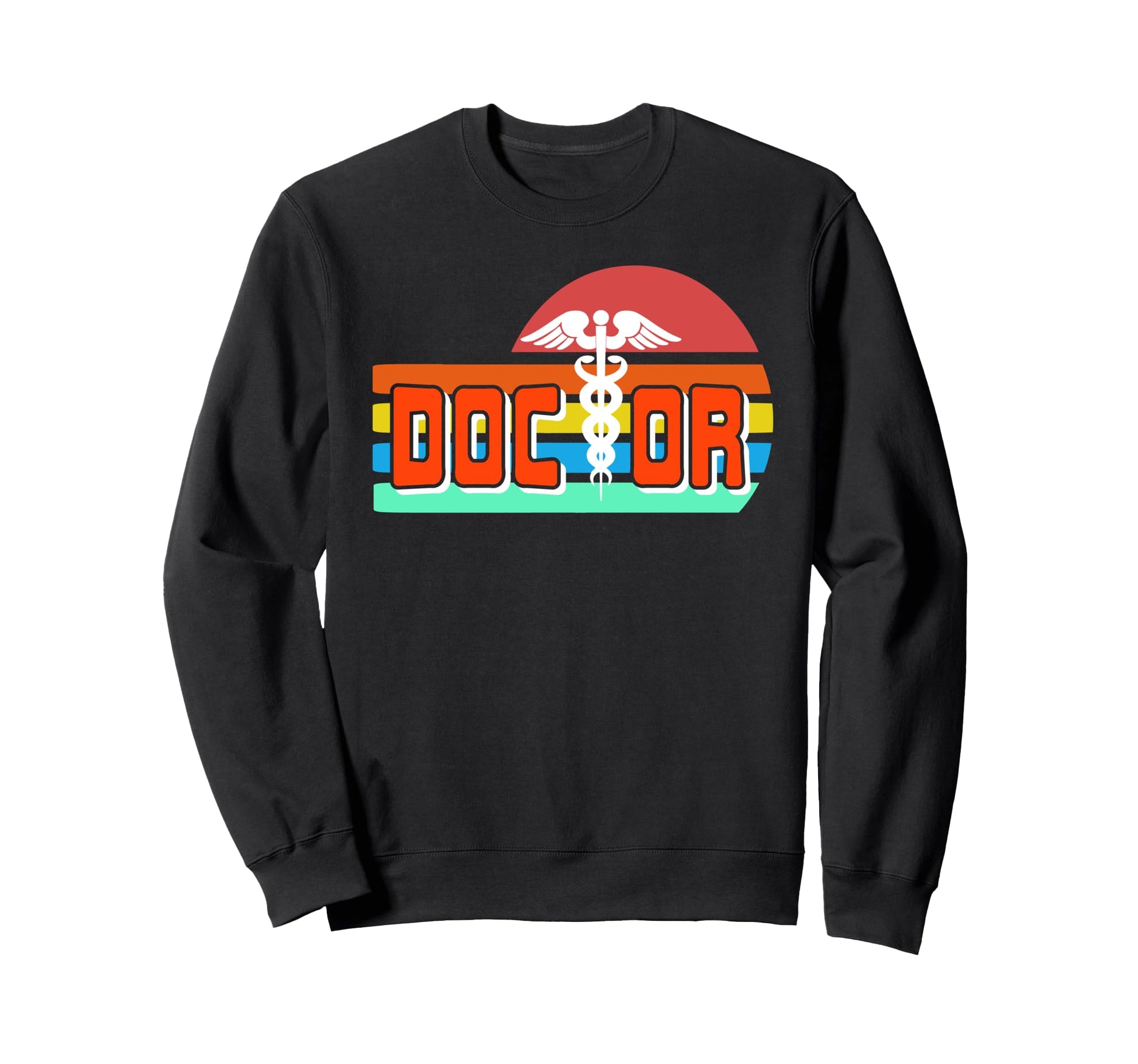 Rainbow Doctor Pride Symbol Sweatshirt - Novelty Apparel Unisex - T-Shirt, Sweatshirt, Hoodie