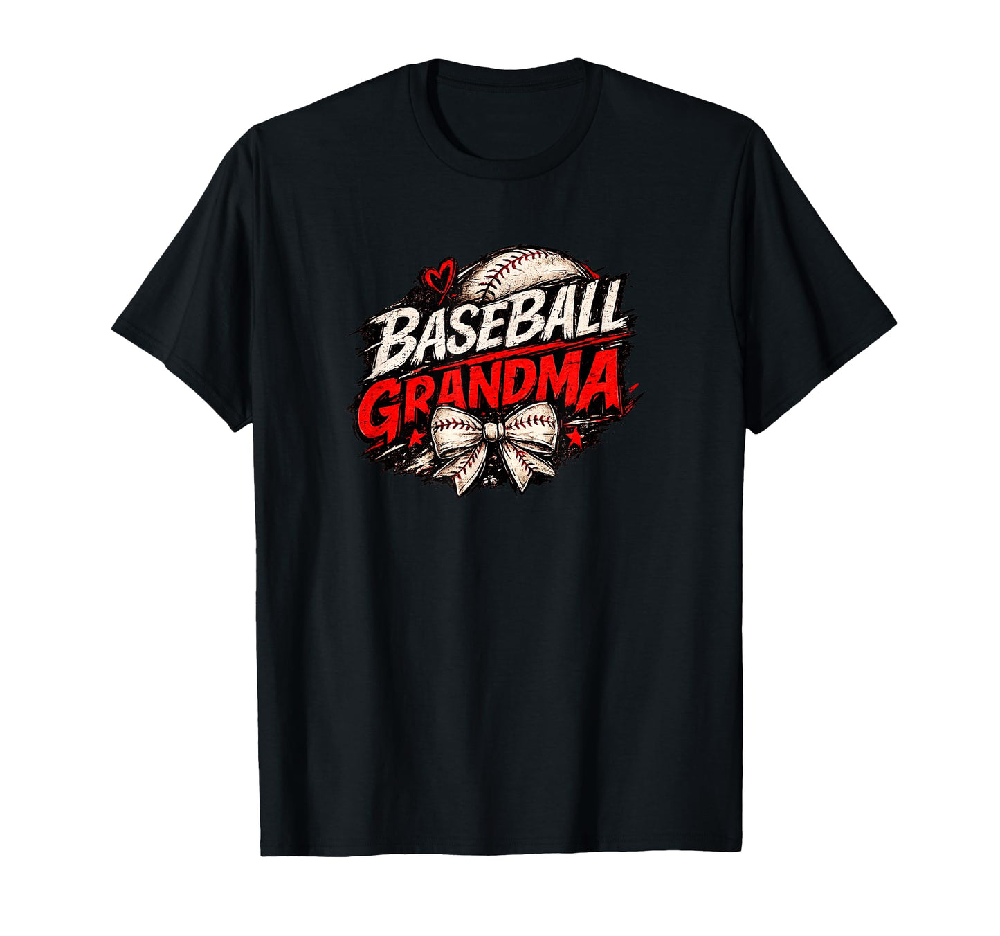 Baseball Grandma Script T-Shirt - Unique Graphic for Adults - T-Shirt, Sweatshirt, Hoodie