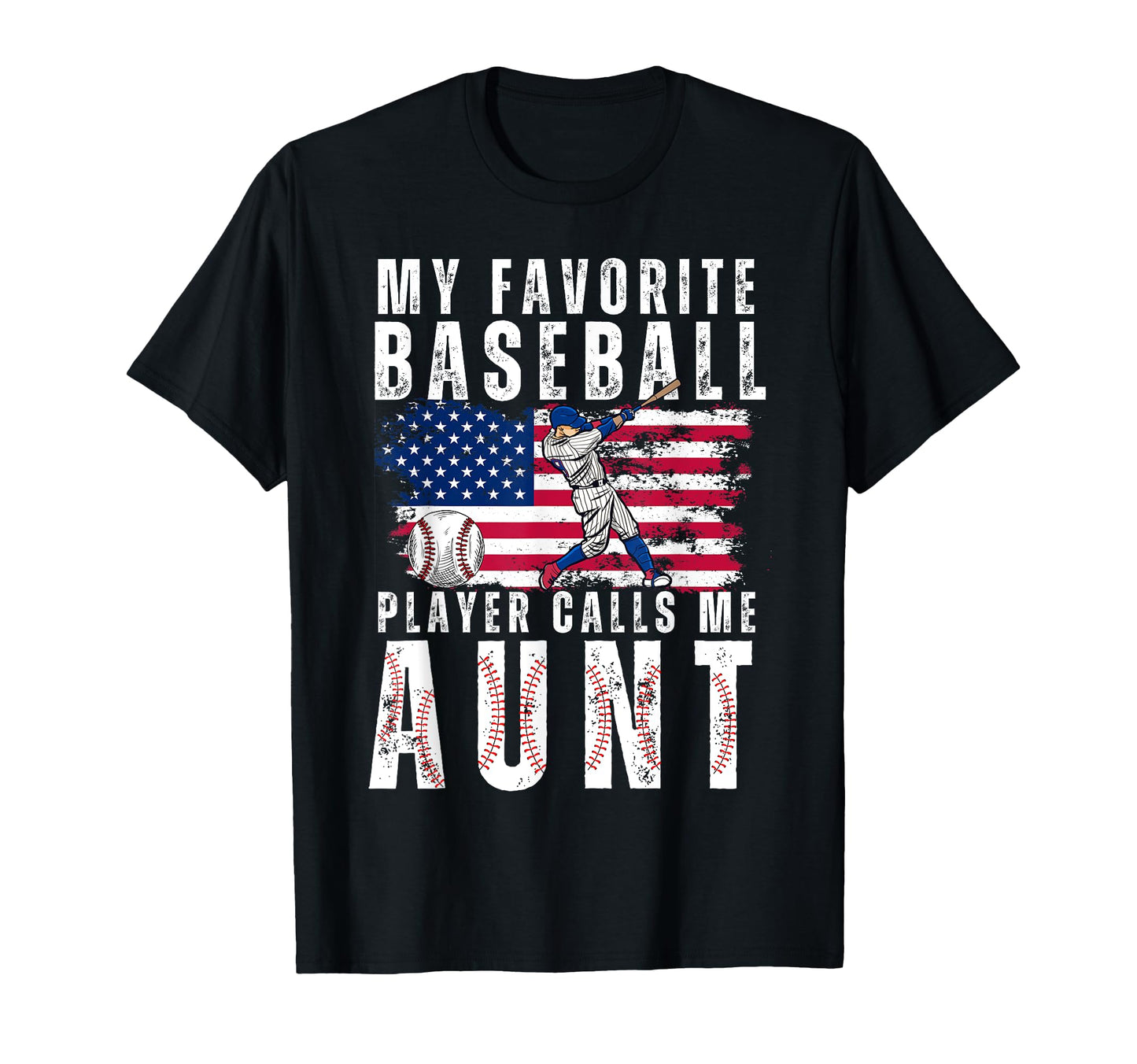 My Favorite Baseball Player Calls Me T-Shirt - Graphic Print Men Women - T-Shirt, Sweatshirt, Hoodie
