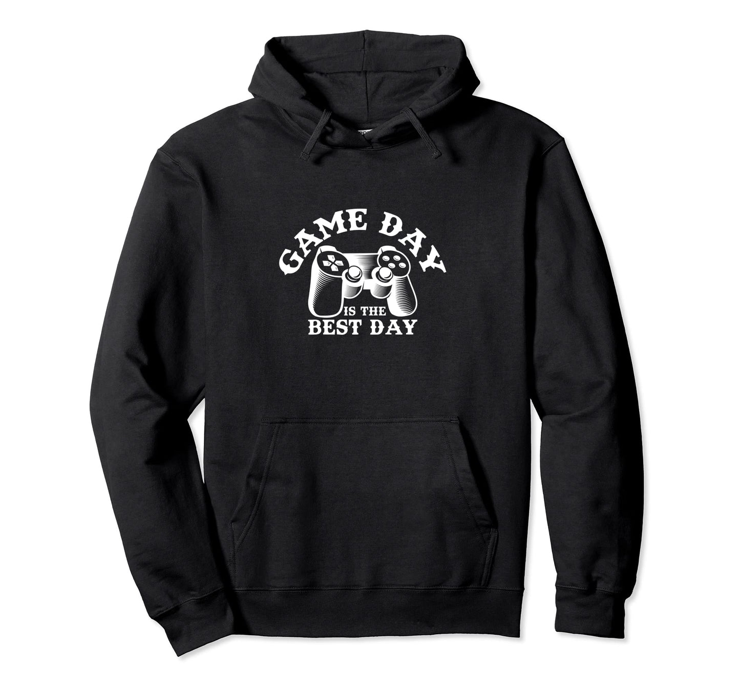 Game Day Is Best Day Video Game Player Hoodie - Novelty Apparel for Adults - T-Shirt, Sweatshirt, Hoodie