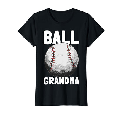 Baseball Grandma Funny Baseball Fan Home T-Shirt - Graphic Print Men Women - T-Shirt, Sweatshirt, Hoodie