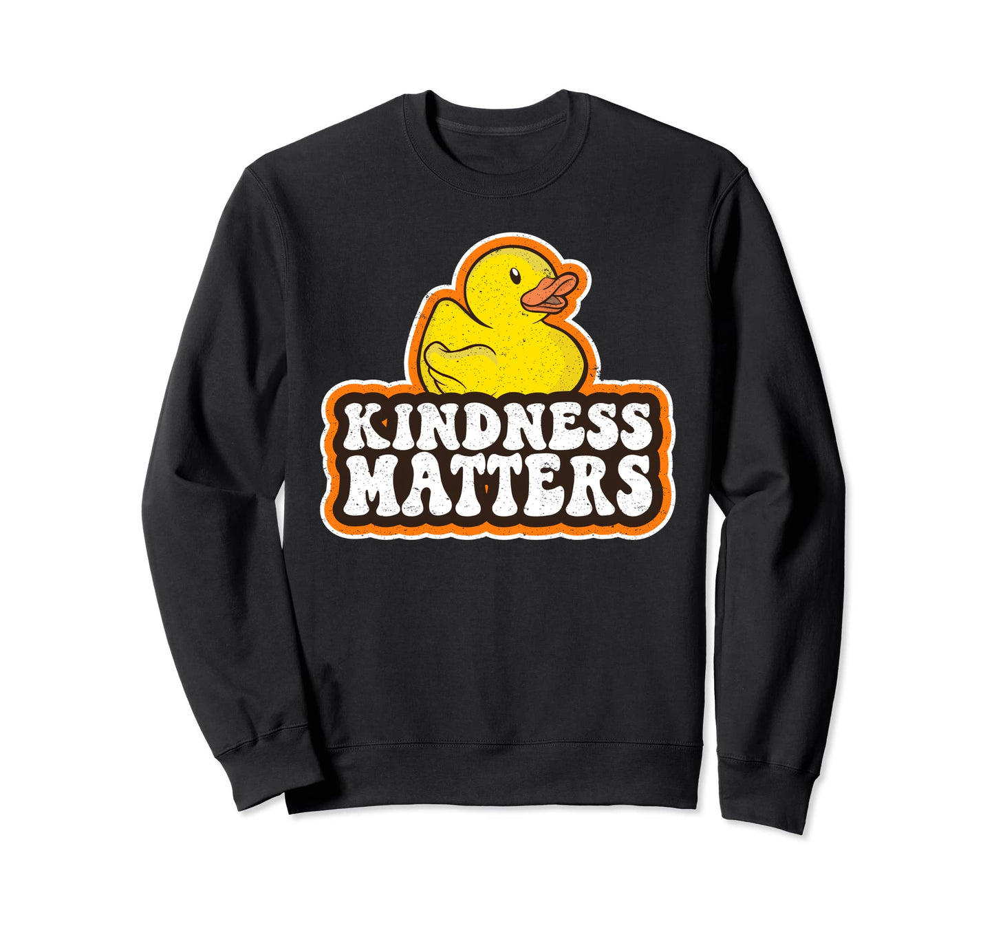 Rubber Duck Anti Bullying Rainbow Sweatshirt - Unique Graphic for Adults - T-Shirt, Sweatshirt, Hoodie