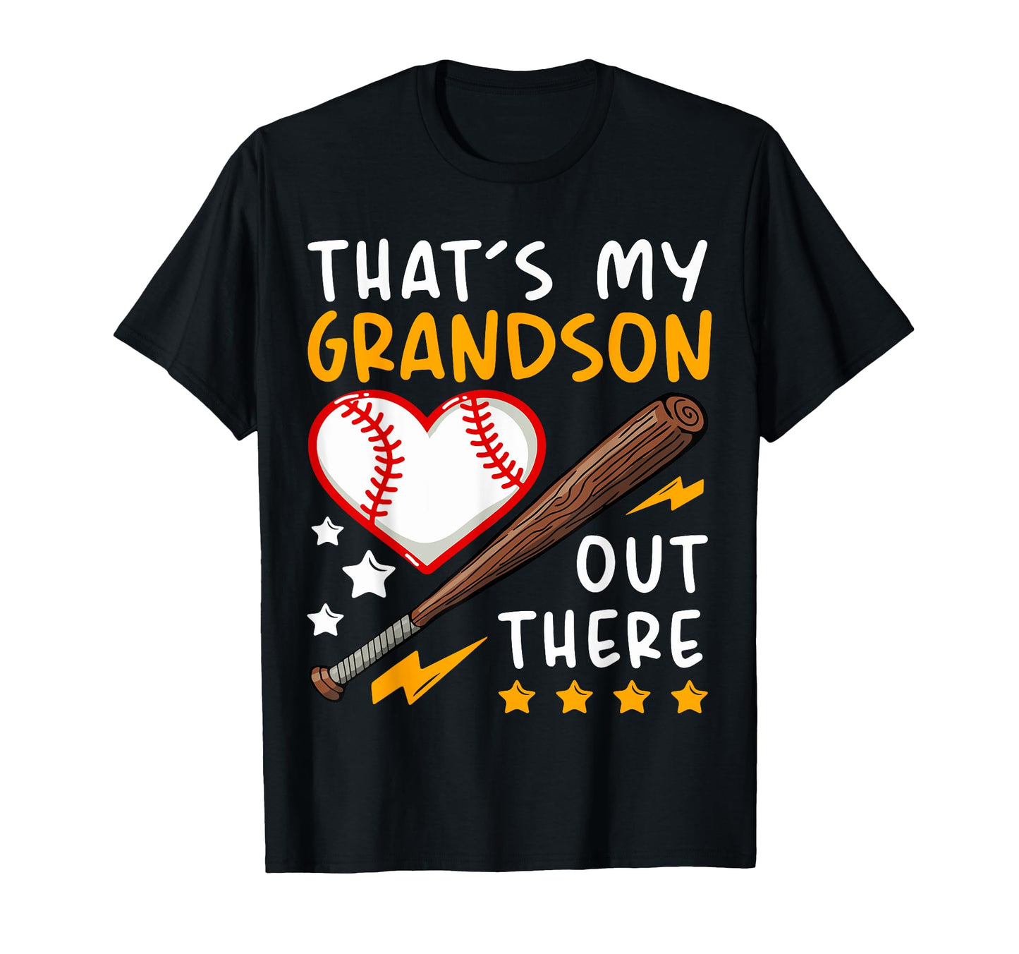 Thats My Grandson Out There Funny T-Shirt - Minimalist Print Men Women - T-Shirt, Sweatshirt, Hoodie