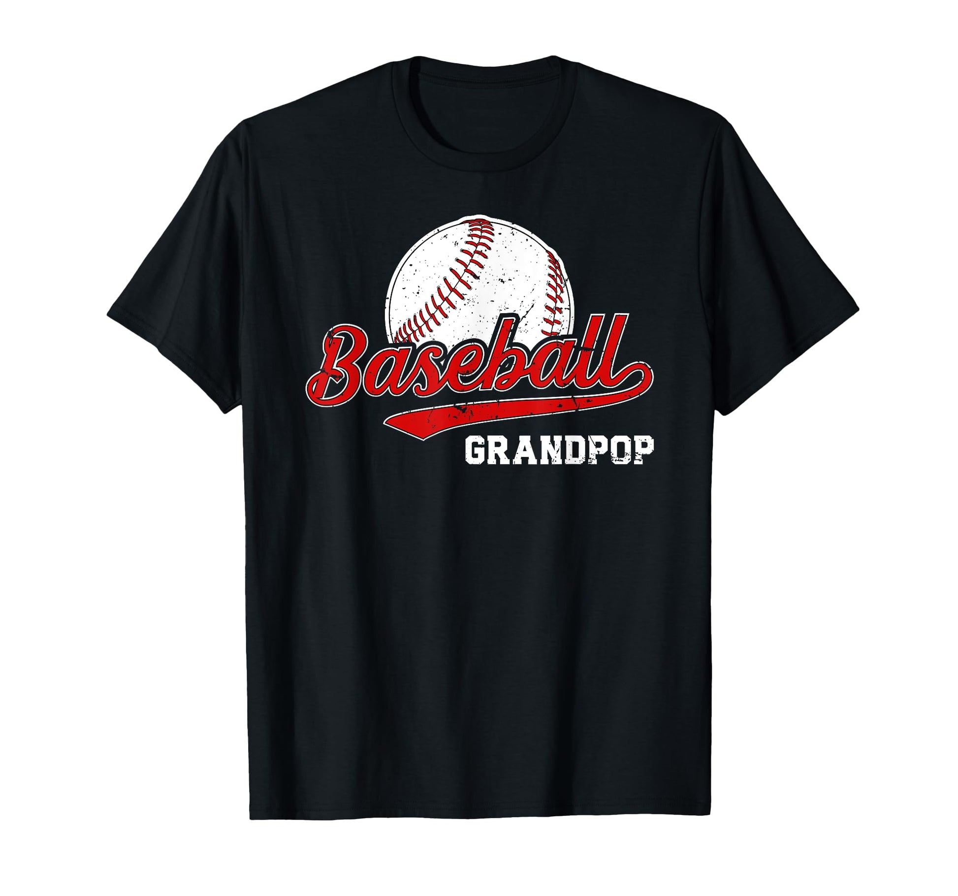 Baseball Grandpop Baseball Player T-Shirt - Minimalist Print Unisex - T-Shirt, Sweatshirt, Hoodie