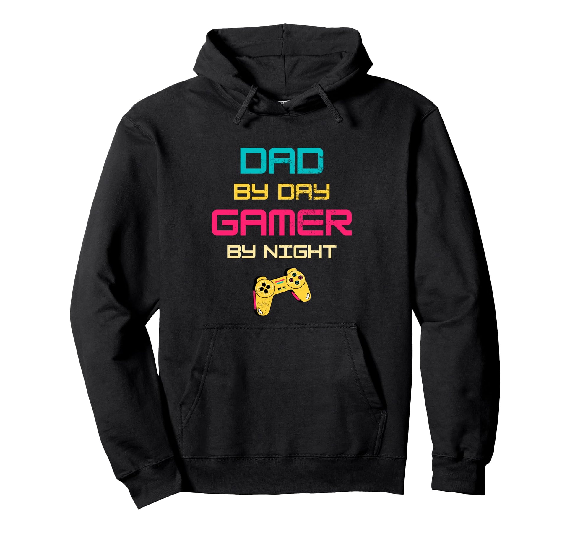 Dad Day Gamer Night Gamer Dad Gaming Hoodie - Custom Art Print Unisex - T-Shirt, Sweatshirt, Hoodie