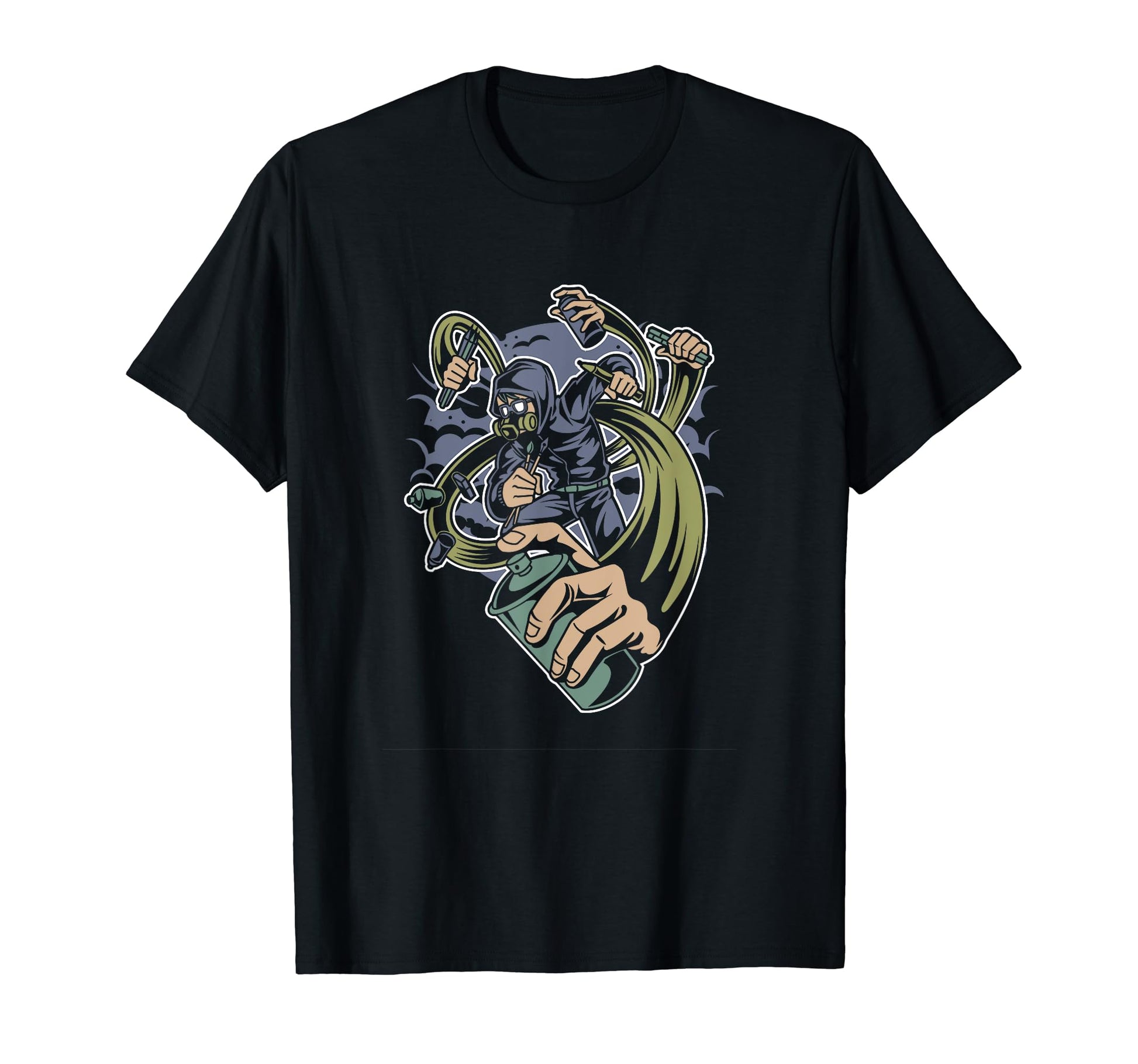 Graffiti Hip Hop Old School T-Shirt - Aesthetic Graphic for Adults - T-Shirt, Sweatshirt, Hoodie