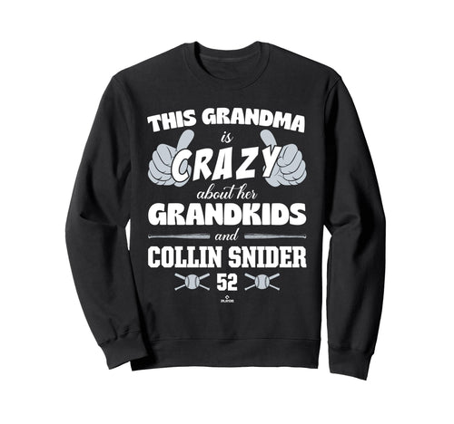 Grandma Crazy Collin Snider Sweatshirt - Novelty Apparel for Adults - T-Shirt, Sweatshirt, Hoodie