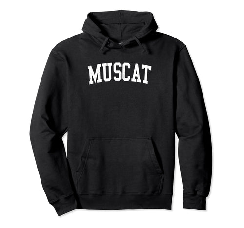 Muscat Oman Distressed White Hoodie - Casual Everyday Wear for Adults - T-Shirt, Sweatshirt, Hoodie