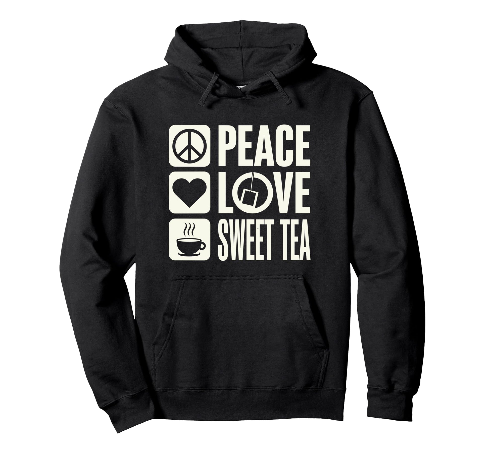 Funny Tea Tea Lover Cup Tea Sweet Tea Hoodie - Minimalist Print for Adults - T-Shirt, Sweatshirt, Hoodie