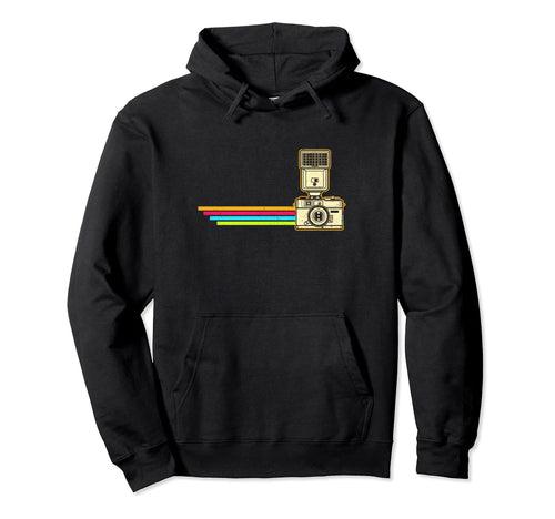 Photo Camera Handheld Photography Hoodie - Fun Novelty Design Unisex - T-Shirt, Sweatshirt, Hoodie