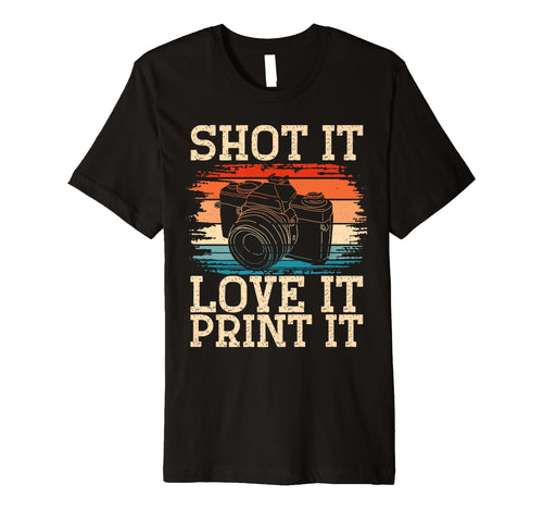 Photo Camera Photographer Flash T-Shirt - Minimalist Print Men Women - T-Shirt, Sweatshirt, Hoodie