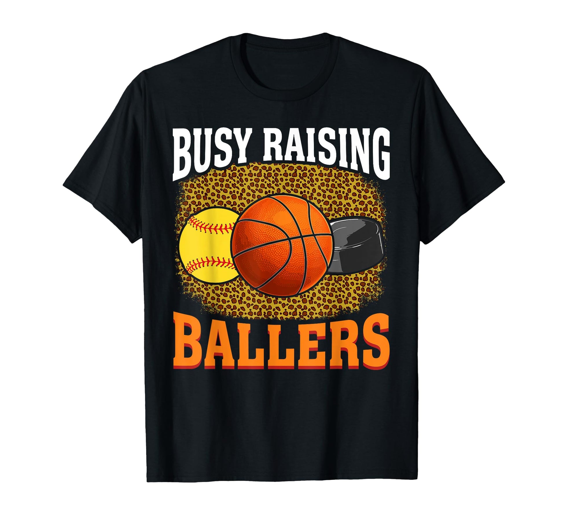 Busy Raising Ballers Softball T-Shirt - Unique Graphic Men Women - T-Shirt, Sweatshirt, Hoodie